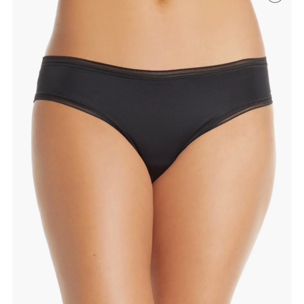 Thinx “Cheeky” Period Underwear Bikini Black XS NWT